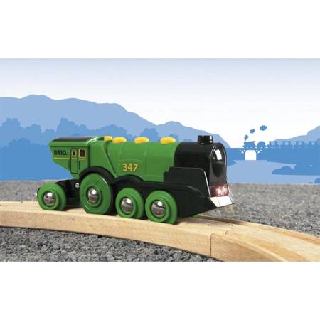 Brio 33593 Klasyczna zielona lokomotywa 335934