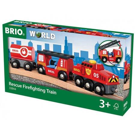 Brio 33844 Pociąg straż pożarna 338447