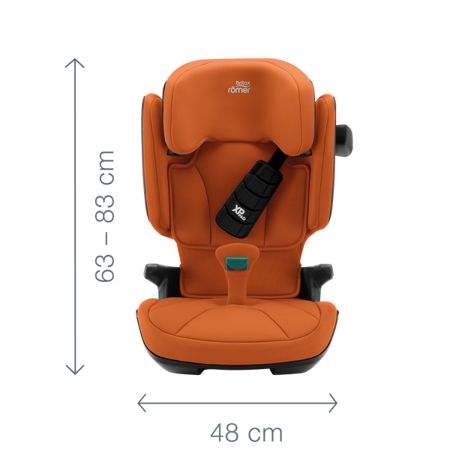 Britax Romer Kidfix i-Size BR Moonlight Blue SB fotelik samochodowy 15-36 kg