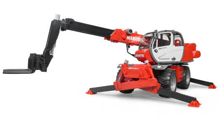 Bruder 02129 manitou teleskopowy mrt2150 z akcesoriami 021290