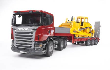 Bruder 03555 scania r z naczepą i buldożerem 035556