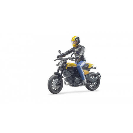 Bruder 63053 Scrambler Ducati z pełną przepustnicą i z kierowcą 630539