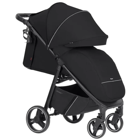 CARRELLO Bravo 2024 CRL-8512  Pure Black Wózek dla dziecka