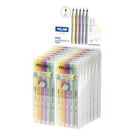 Cienkopis milan sway pastel 5kol w etui 085966