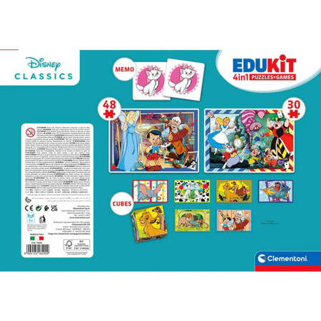 Clementoni Edukit 4w1 Disney Classic 182909