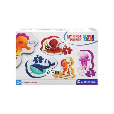 Clementoni Moje pierwsze puzzle Sea life 208357