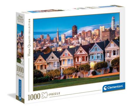 Clementoni Puzzle 1000 HQ Painted Ladies 396054