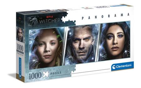 Clementoni Puzzle 1000 Panorama Netfil the Witcher 395934