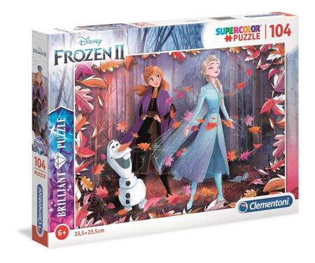 Clementoni Puzzle 104 Brilliant Frozen 2 201617