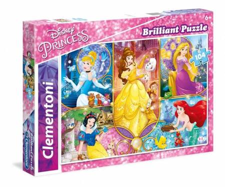 Clementoni Puzzle 104 Brilliant Princess 201402