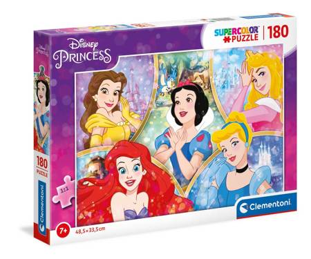 Clementoni Puzzle 180 Super Kolor Princess