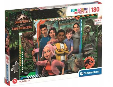 Clementoni Puzzle 180 elementów Jurassic World 