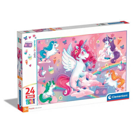 Clementoni Puzzle 24 Maxi Noli Jolly Unicorn 285259