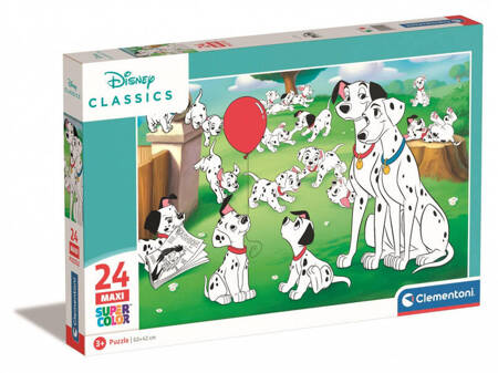 Clementoni Puzzle 24 Maxi Super Kolor Disney Animals 242450