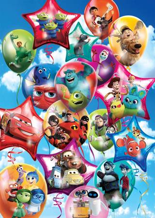 Clementoni Puzzle 24 Maxi Super Kolor Pixar Party
