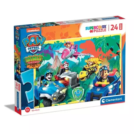 Clementoni Puzzle 24 maxi Super Kolor Psi Patrol 242351