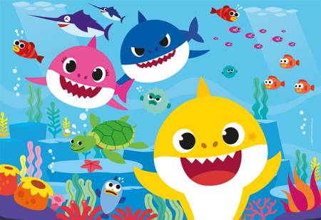 Clementoni Puzzle 3*48el Baby Shark