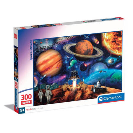 Clementoni Puzzle 300 Super Space mission 217243