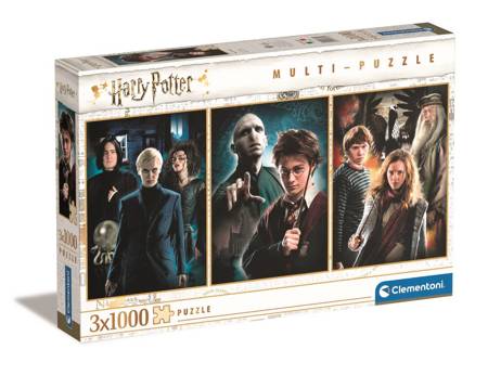 Clementoni Puzzle 3x1000 Harry Potter 618842