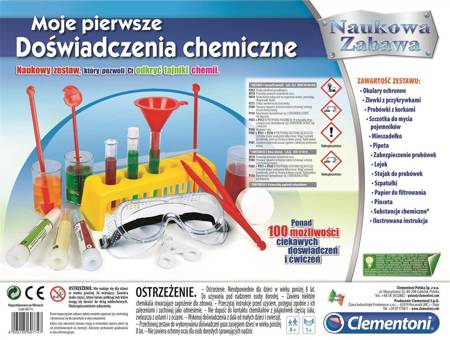 Clementoni moje pierwsze doświadczenia chemiczne