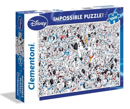 Clementoni puzzle 1000 el. 101 dalmatyńczyków
