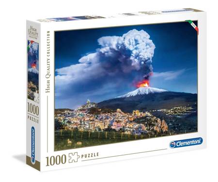 Clementoni puzzle 1000 etna wulkan