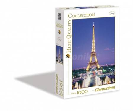 Clementoni puzzle 1000 paryż wieża eiffla