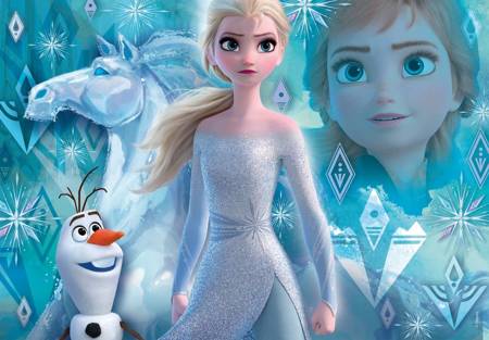 Clementoni puzzle 104 el. frozen 2 super color