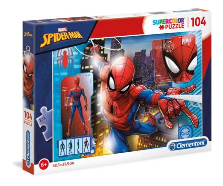 Clementoni puzzle 104 marvel spider-man