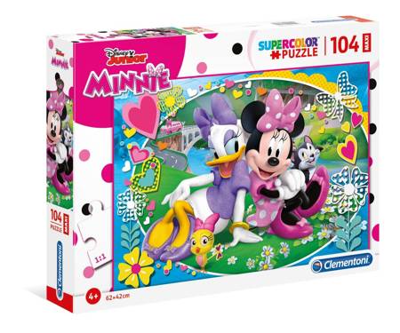 Clementoni puzzle 104 maxi minnie happy helpers 