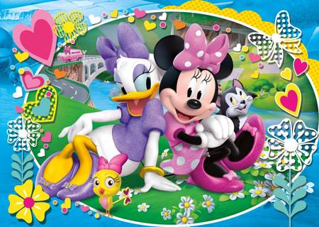 Clementoni puzzle 104 maxi minnie happy helpers 