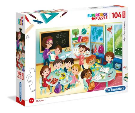 Clementoni puzzle 104 maxi moja klasa