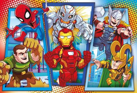 Clementoni puzzle 104 maxi superhero