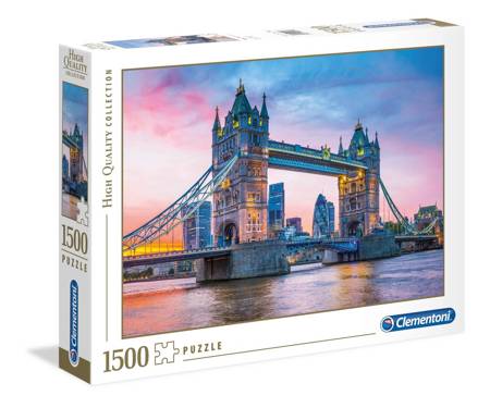 Clementoni puzzle 1500 elementów tower bridge