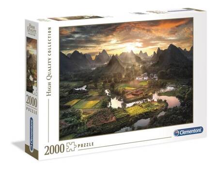 Clementoni puzzle 2000 hq view of china