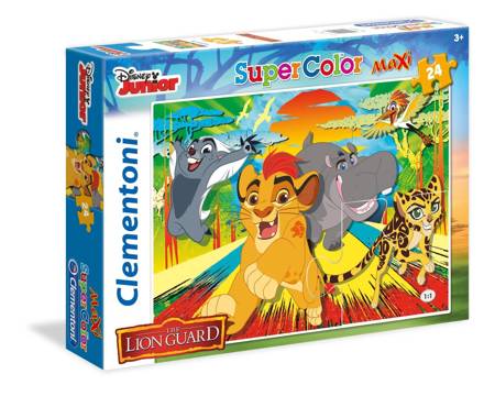 Clementoni puzzle 24 maxi super kolor lion guard