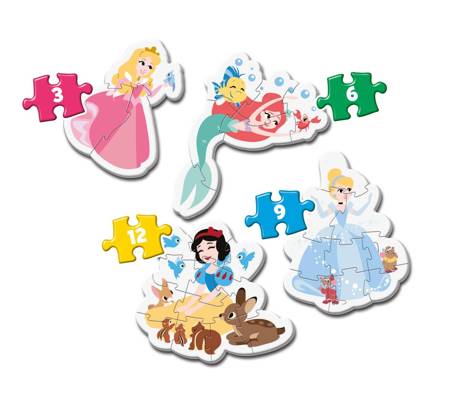 Clementoni puzzle moje pierwsze puzzle princess