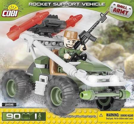 Cobi 2156 small army rocket support vehicle 9o kl.
