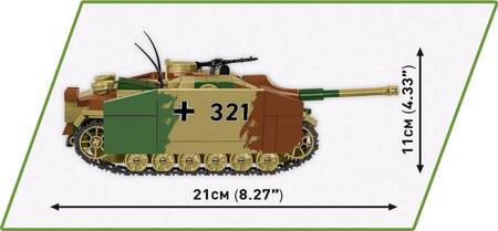 Cobi 2285 HC WWII Sturmgeschütz III Ausf.G - Executive Edition 598kl.