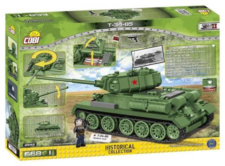 Cobi 2542 Historical Collection T-34-85 668 kl.