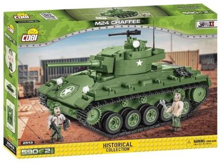 Cobi 2543  Historical Collection M24 Chaffee 590kl.