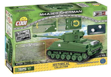 Cobi 2705 Historical Collection M4A3E8 Sherman 315kl.