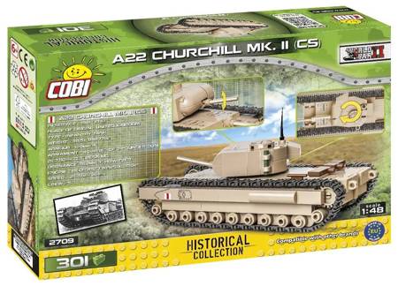 Cobi 2709 Historical Collection A22 Churchill MK.II C5 301kl.