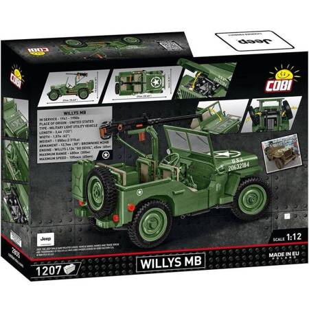 Cobi 2805 WWII WILLYS MB 1207KL.