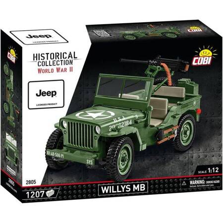 Cobi 2805 WWII WILLYS MB 1207KL.