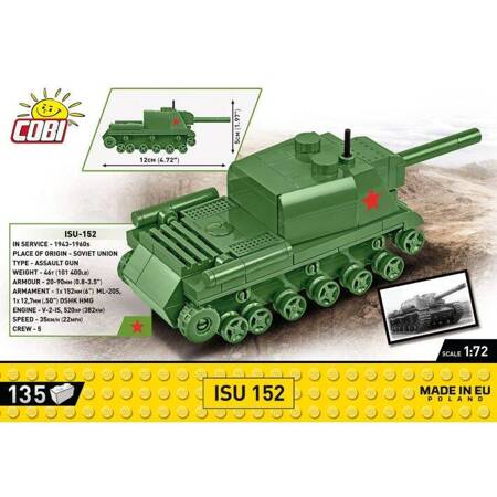 Cobi 3096 HC WWII CDU TANK scale 1/72 030964