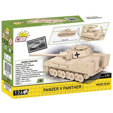 Cobi 3099 HC WWII CDU TANK scale 1/72 030995