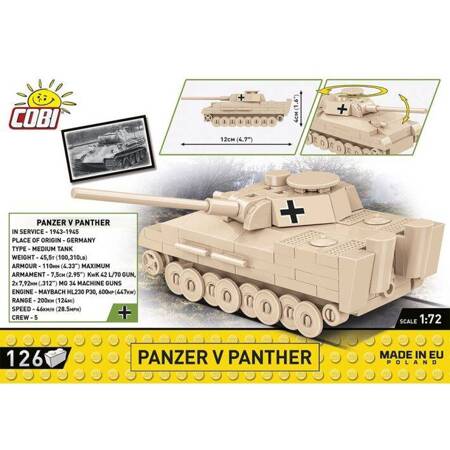 Cobi 3099 HC WWII CDU TANK scale 1/72 030995