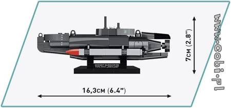 Cobi 4846 U-Boat Xxvii Seehund 181 Kl. 048464