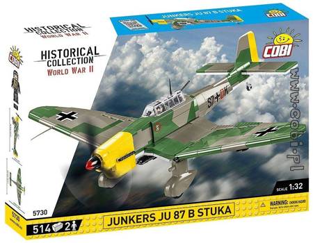 Cobi 5730 Hc Wwii Junkers Ju 87b Stuka 514 Kl. 057305